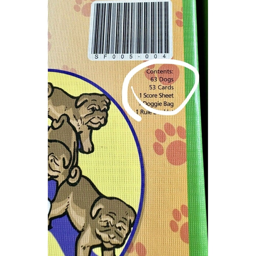 Walk the Dogs Playing Cards ONLY Replacement Complete Set Of 53 Simply Fun Games - Picture 3 of 3